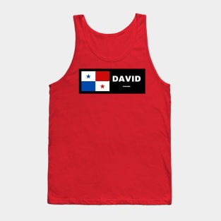 David City with Panama Flag Tank Top